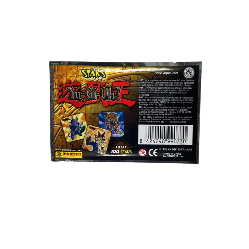 Yu-Gi-Oh! STAKS Booster Pack Panini Neu OVP Retro Anime Collectible