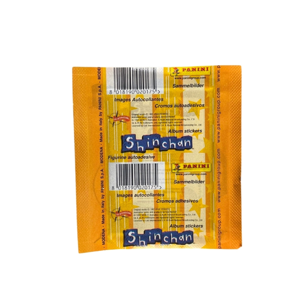 Shin Chan Panini Sticker Booster Pack Sealed Anime Sammelbilder