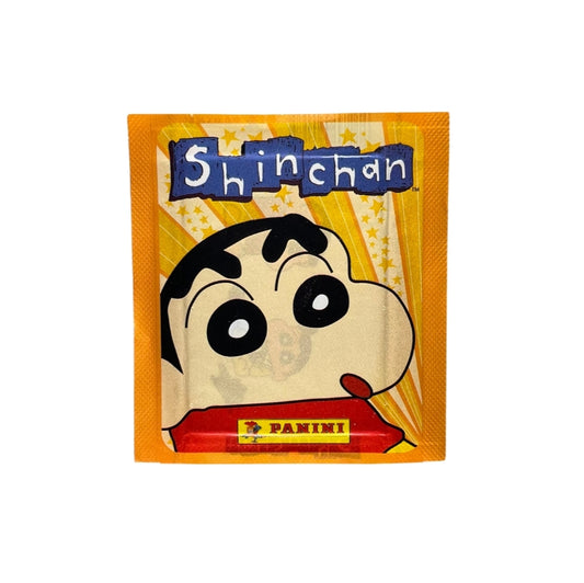 Shin Chan Panini Sticker Booster Pack Sealed Anime Sammelbilder