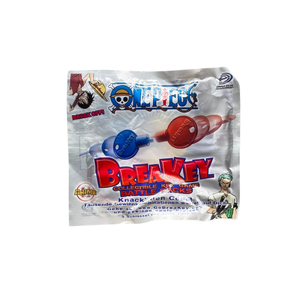 One Piece Breakey Battle Packs Collectible Key Game Booster Pack