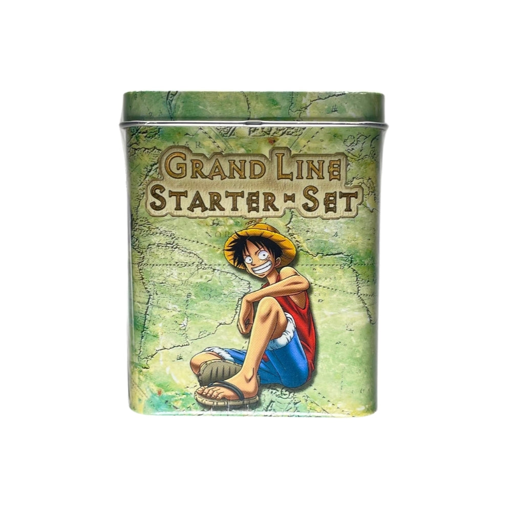 One Piece Grand Line Starter Set Tin Box – Card Game Starter Deck (Bandai)