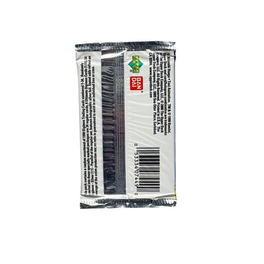 Digimon Trading Cards Booster mit Silver Holographic Card (Bandai Upper Deck)